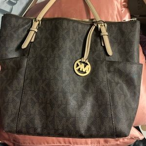 Michael Kors large leather purse